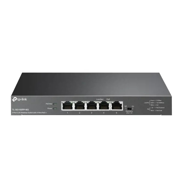 TP-Link TL-SG105PP-M2 Šedá