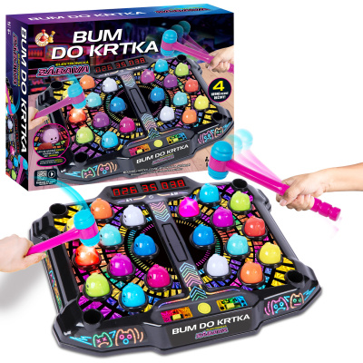 Elektronická hra Bum do krtka