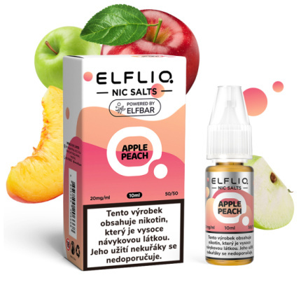 Elfliq Salt Jablko s broskví 10ml (20mg)