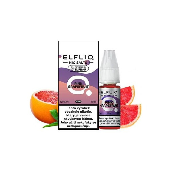 Elfliq Salt Svěží grapefruit 10ml (10mg)