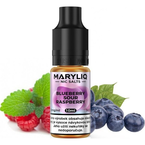Maryliq Salt Borůvka s kyselou malinou 10ml (20mg)