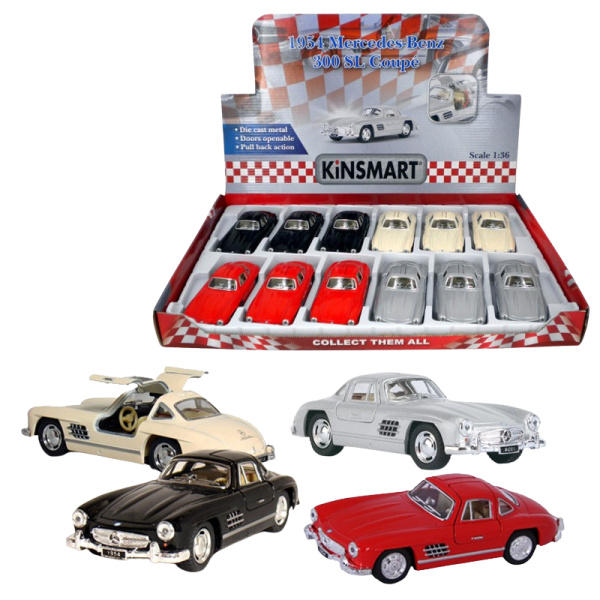 Kovový model - Mercedes-Benz 300 SL 1954 - více druhů