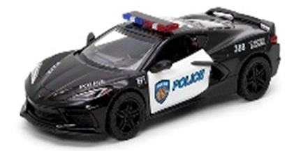 Kovový model - Corvette Policie 2021