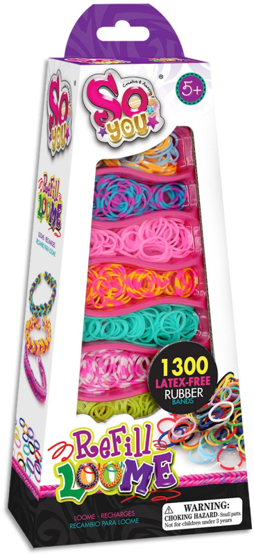 TASIA - Náhradní sada gumiček 1300 ks