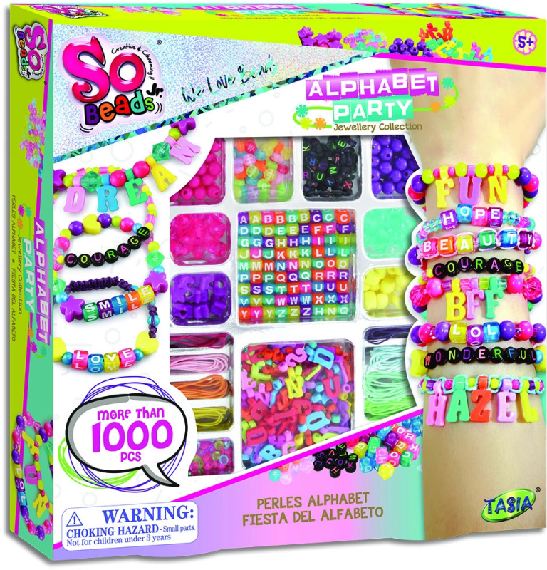 TASIA - Sada na jmenné náramky 1000 ks