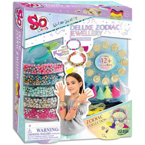 TASIA - Deluxe sada na výrobu náramků zvěrokruhu s kleštěmi