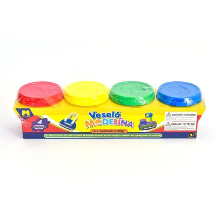 MODELO Modelína 4x 140g různé barvy