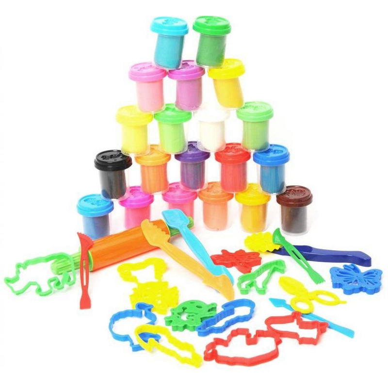 Velká sada modelín Veselá modelína Mac Toys