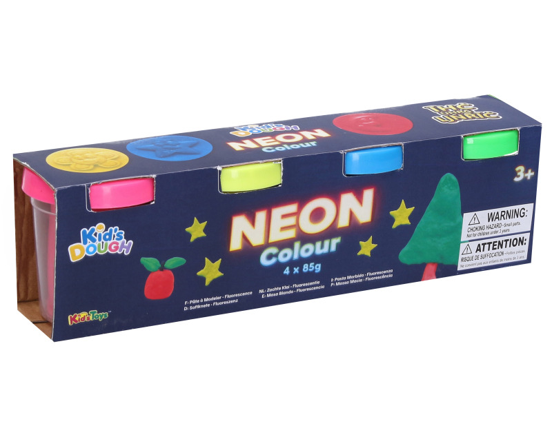 Modelína neon 4x85g