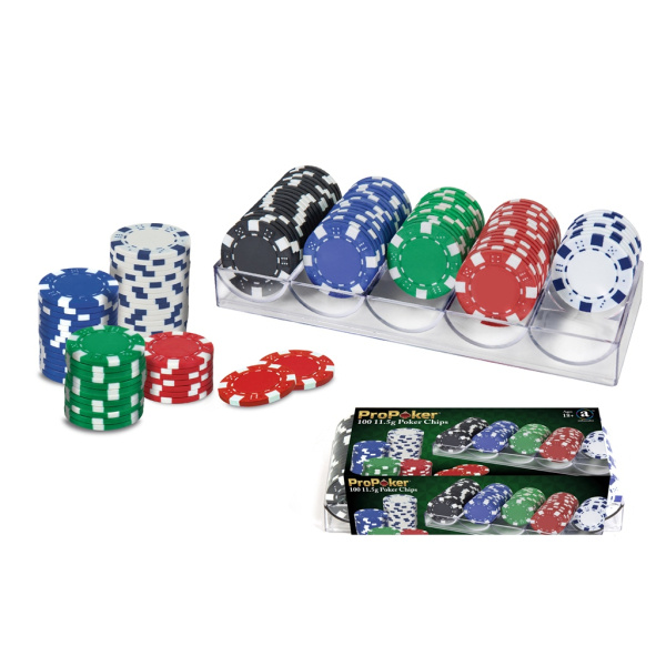 POKER 100 - žetony - hra z kategorie Party hry