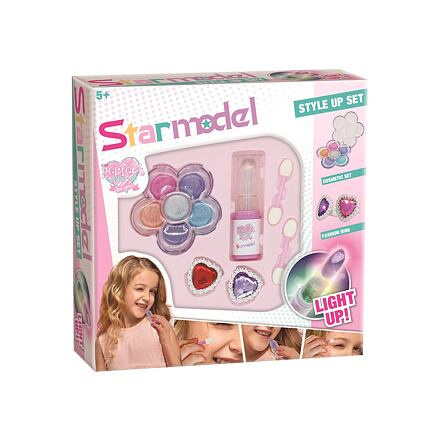 Make up set se svítící rtěnkou