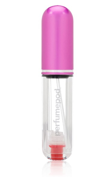 Travalo Perfume  Essentials Hot Pink plnitelný flakón s rozprašovačem 5 ml