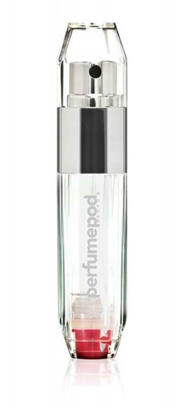 Travalo Pod Crystal - plnitelný flakon 5 ml (stříbrný)