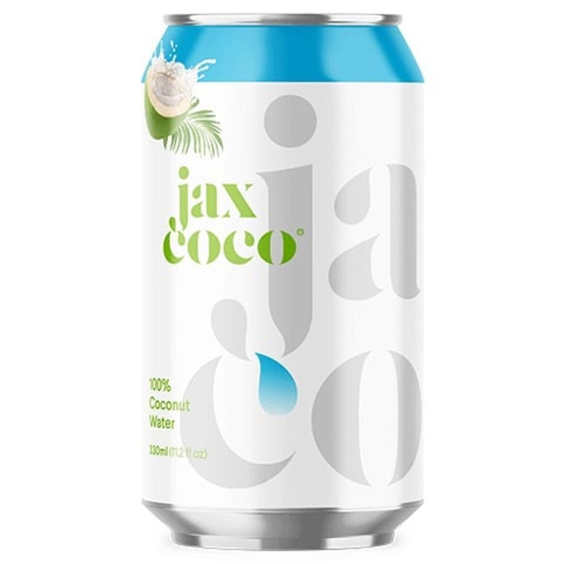 Jax Coco 100% kokosová voda plech