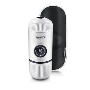 Wacaco Nanopresso - Chill White + pevný obal Kávovar