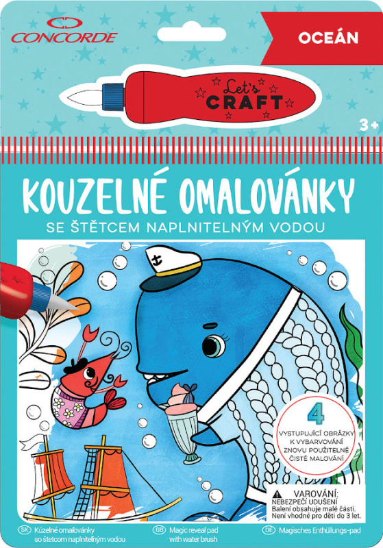 Kouzelné omalovánky Concorde - Oceán