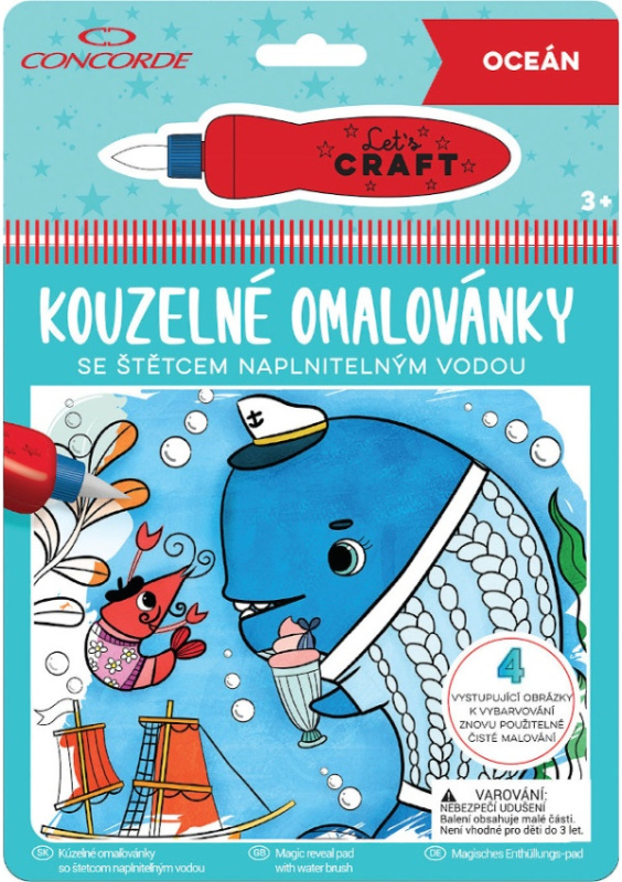 Kouzelné omalovánky Concorde - Oceán