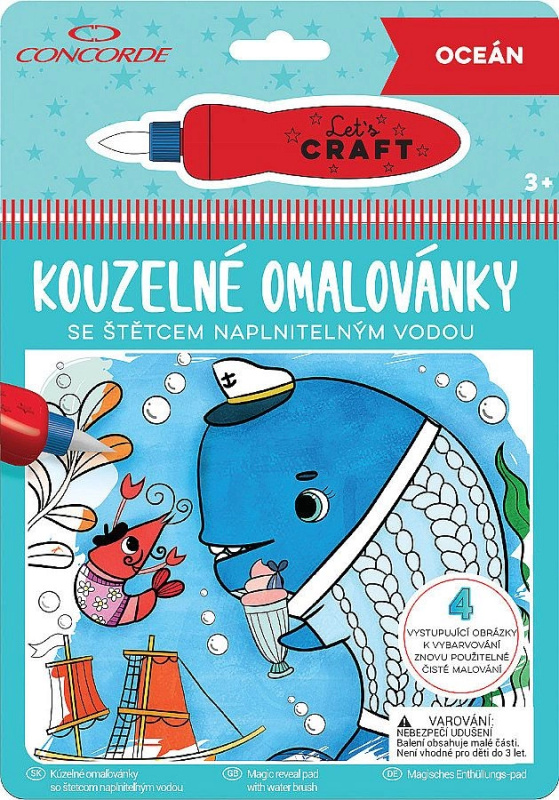 Kouzelné omalovánky Concorde - Oceán