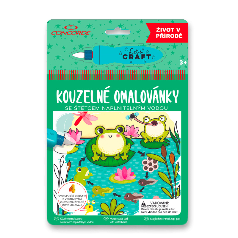 Kouzelné omalovánky - Život v přírodě - kniha z kategorie Omalovánky