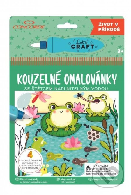 Kouzelné omalovánky - Život v přírodě - kniha z kategorie Omalovánky