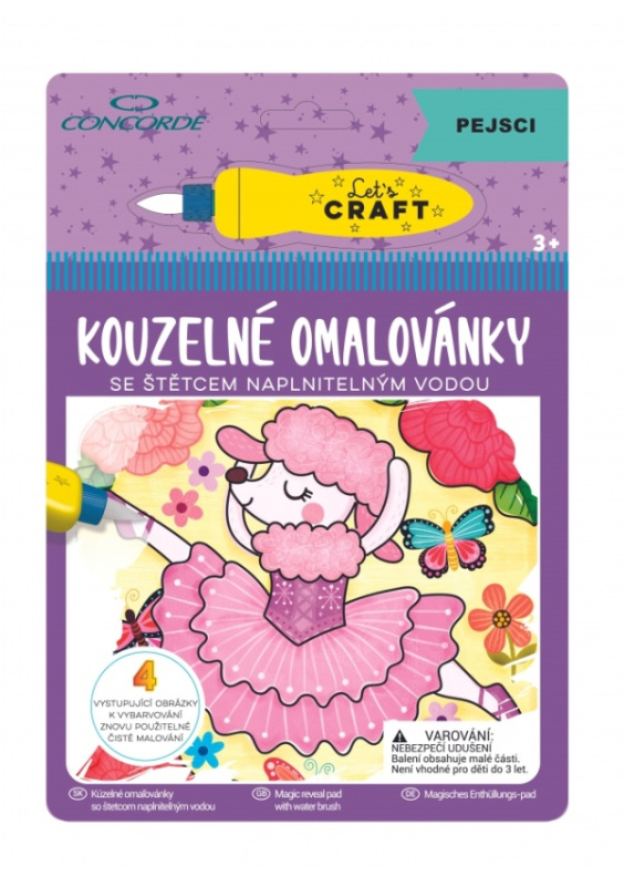 Kouzelné omalovánky - Pejsci - kniha z kategorie Omalovánky
