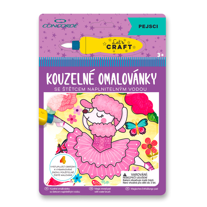 Kouzelné omalovánky - Pejsci - kniha z kategorie Omalovánky