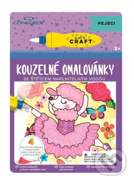 Kouzelné omalovánky - Pejsci - kniha z kategorie Omalovánky