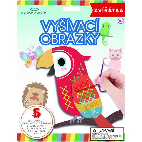 Vyšívací obrázky - Zvířátka