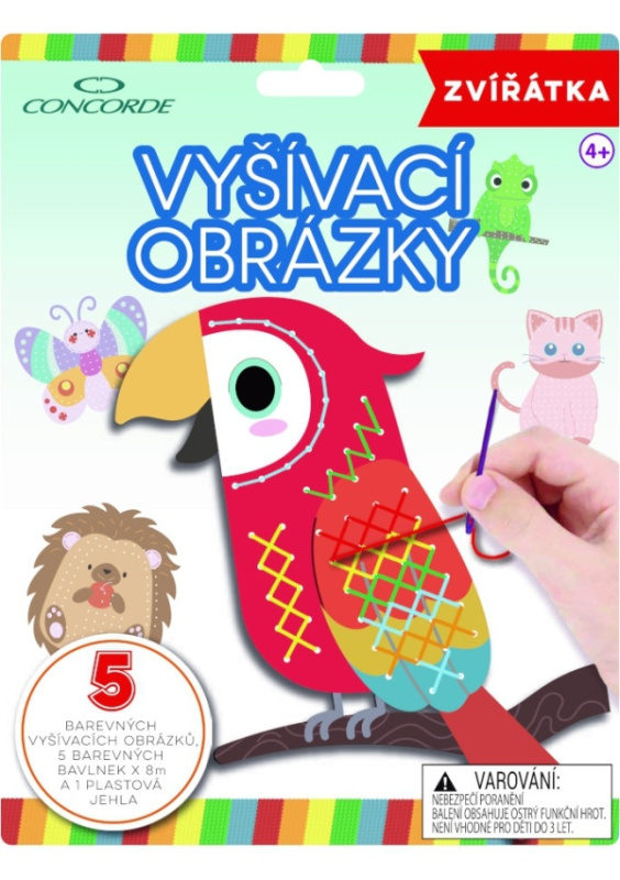 Vyšívací obrázky - Zvířátka