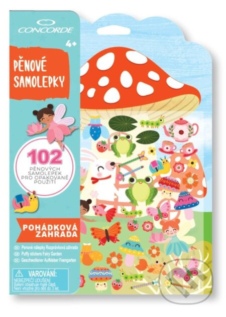 Pěnové samolepky - Pohádková zahrada