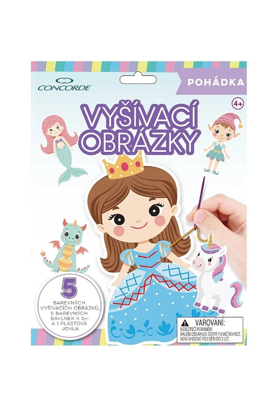 Concorde vyšívací obrázky pohádka