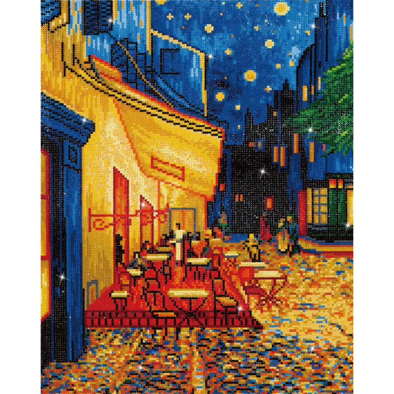 DIAMOND DOTZ Kavárna v noci (Van Gogh)