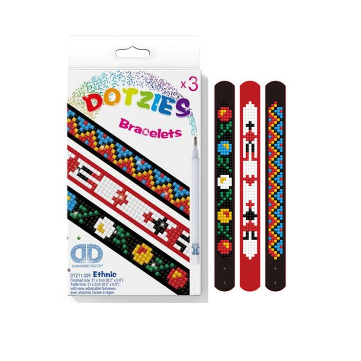 DOTZIES Náramky etnické vzory
