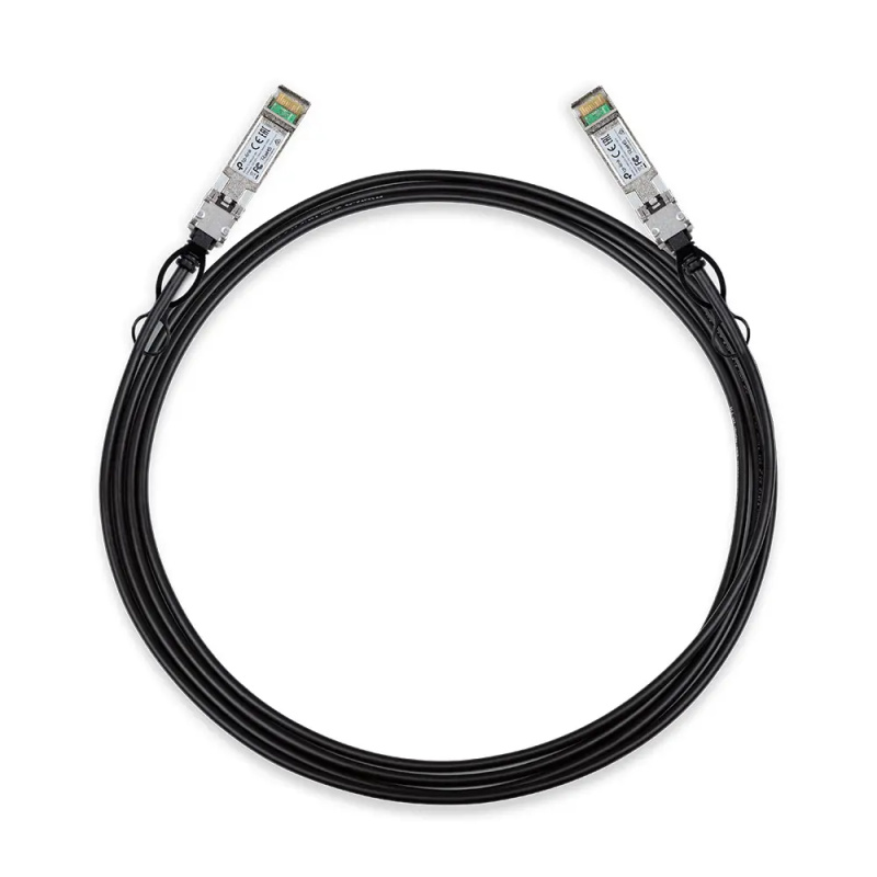 TP-Link SM5220-3M SFP+, 10Gbit, 3m, černý