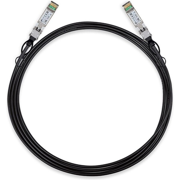 TP-Link SM5220-3M SFP+, 10Gbit, 3m, černý