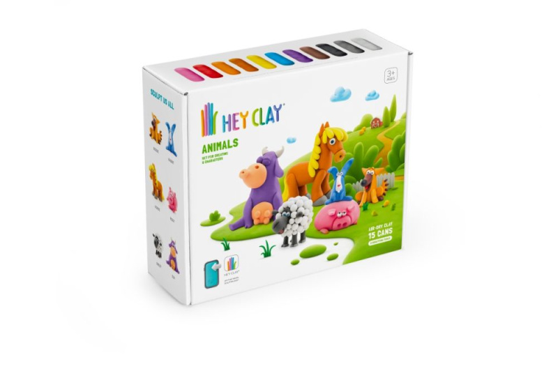Hey Clay Zvieratá - hra z kategorie Vzdělávací hry