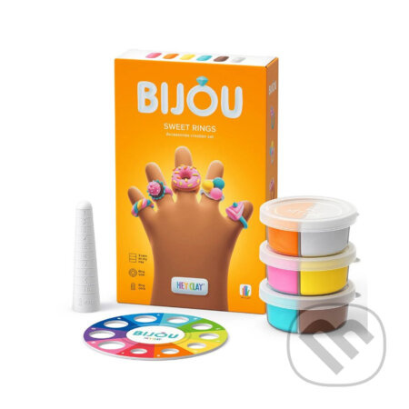 Hey Clay Bijou – roztomilé prstýnky, kreativní modelovací sada