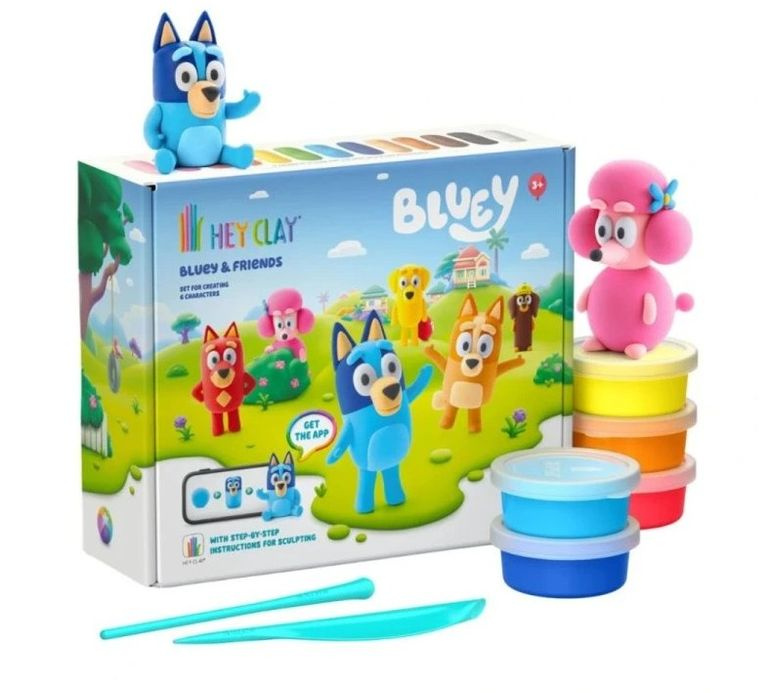 Hey Clay kreativní sada Bluey