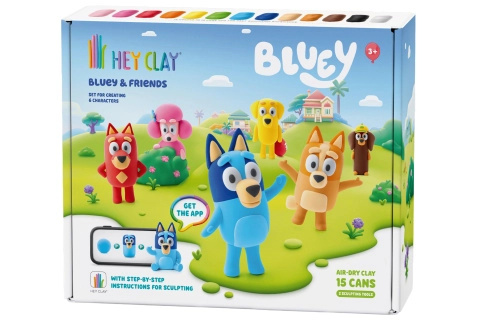 Hey Clay kreativní sada Bluey