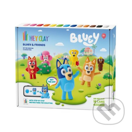 Hey Clay kreativní sada Bluey