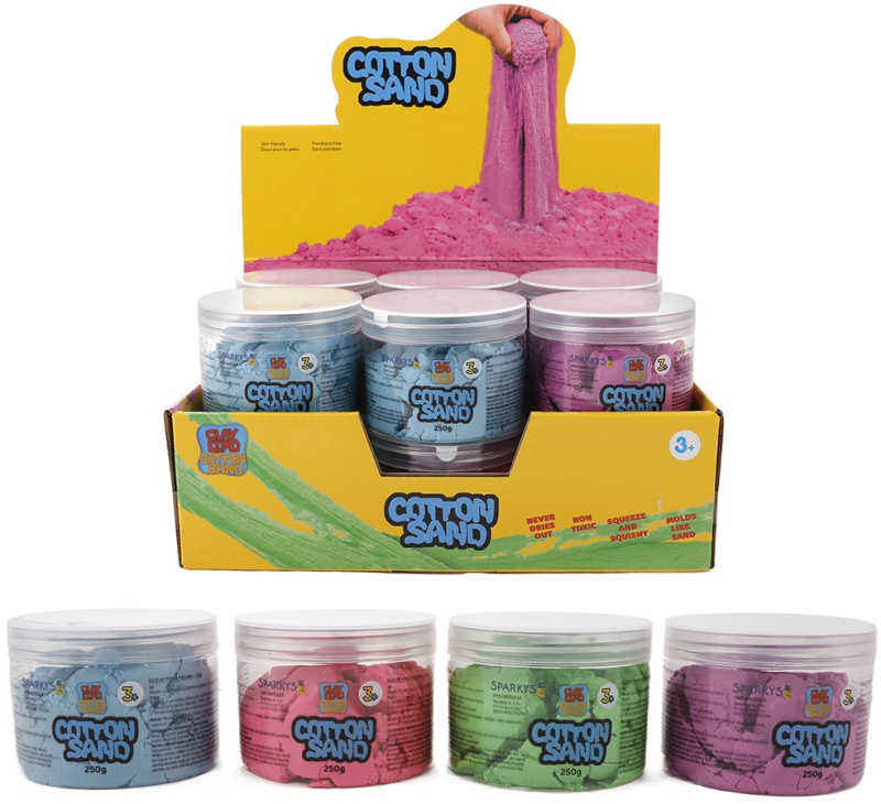 Kouzelný písek Cotton Sand 250 g – 4 barvy
