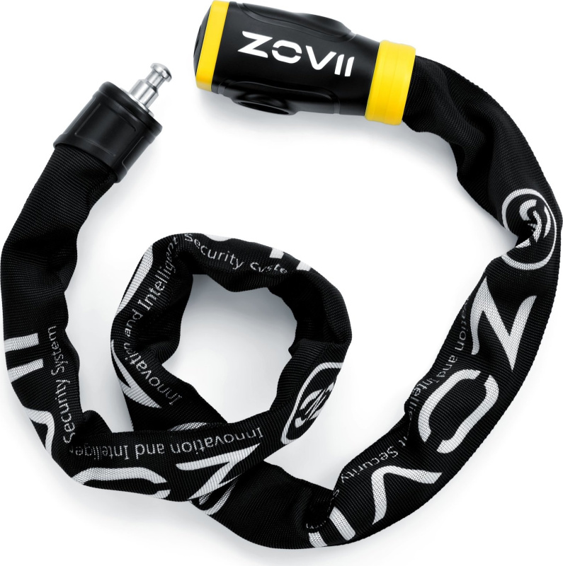 ZOVII zámek ZOVII,chytrý řetězový s alarmem 120cm/8mm