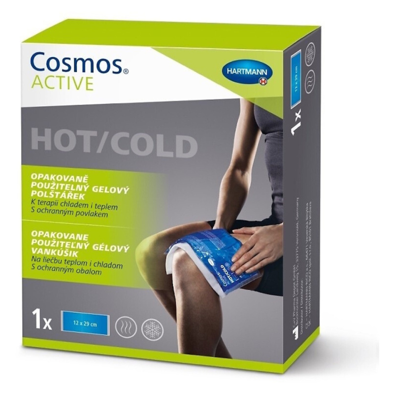 COSMOS Active hot/cold gelový polštářek 12 x 29 cm