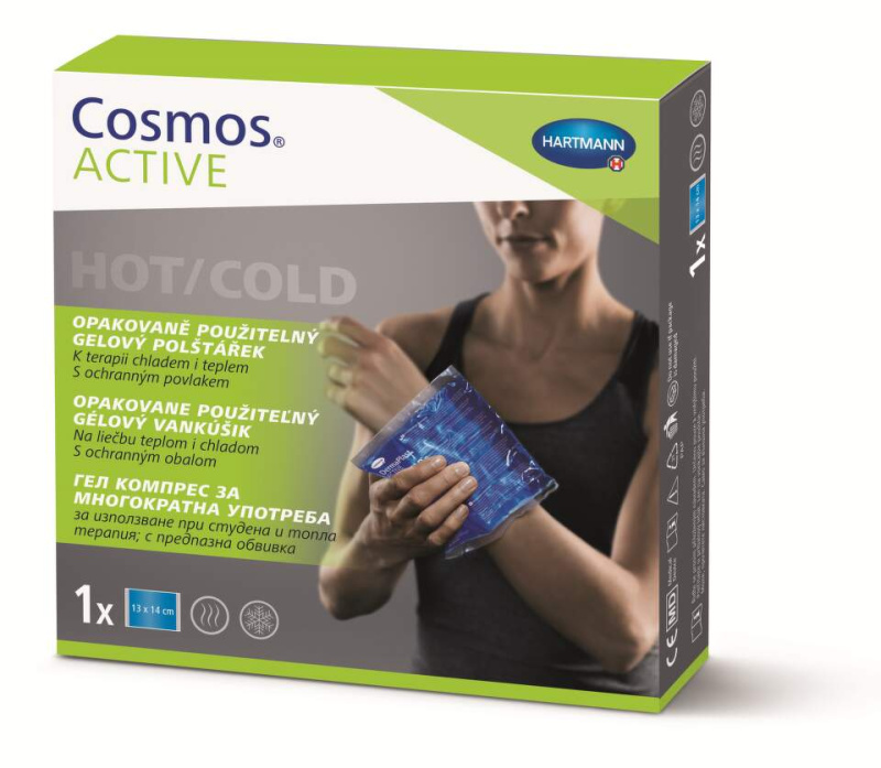 COSMOS Active hot/cold gelový polštářek 13x14 cm