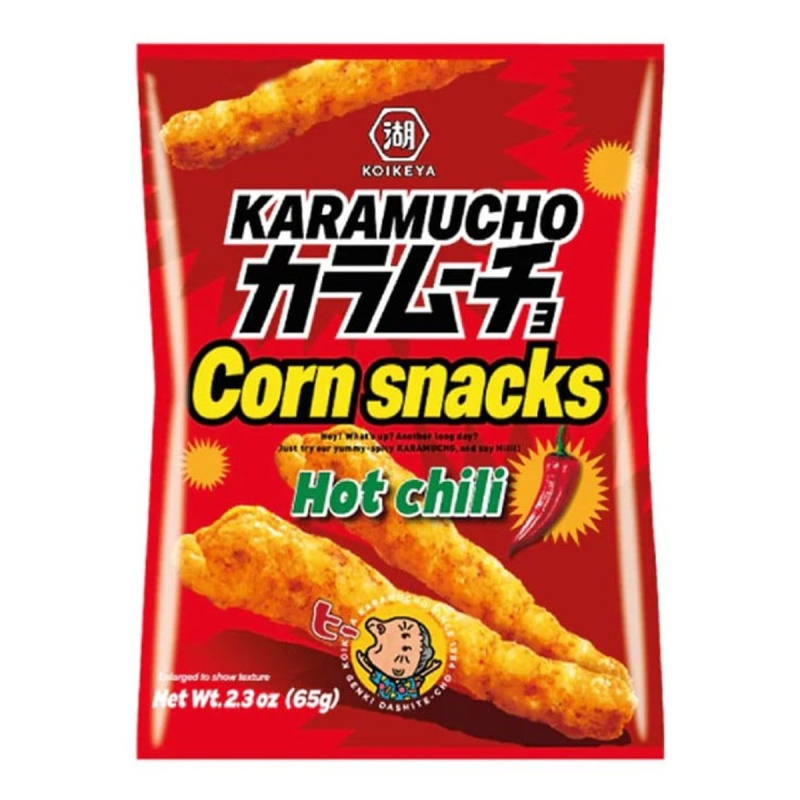 KOIKE-YA Karamucho pálivý kukuřičný snack