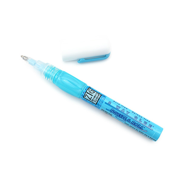 Dvoufázové lepidlo Kuretake - šíře hrotu 1 mm