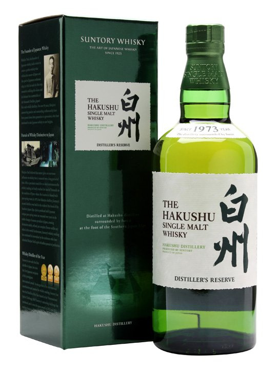 Suntory Hakushu Single Malt Distillers Reserve   43 % 0,7 l