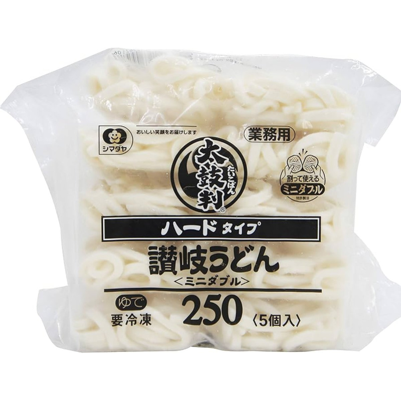 Shimadaya Taikoban Sanuki udon nudle (5×250 g)