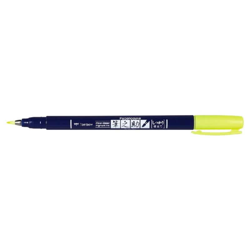 Tombow Štětcový fix Fudenosuke - neon yellow KALIA paper, s.r.o.