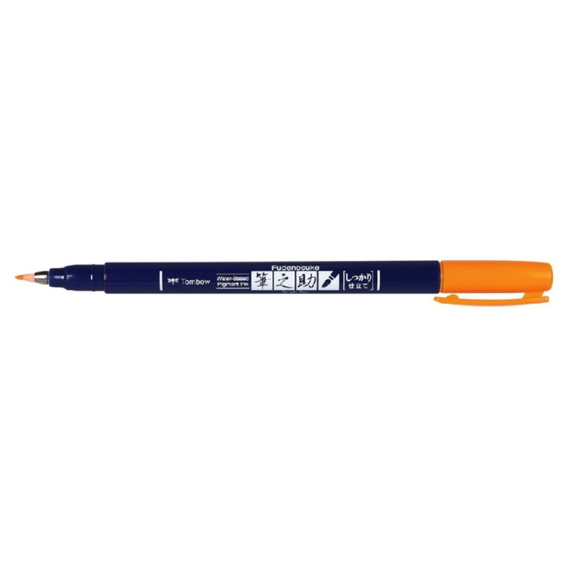 Tombow Štětcový fix Fudenosuke - neon orange KALIA paper, s.r.o.